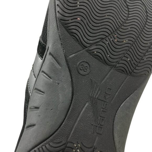 Dansko Heidi Black Suede Lace Up Comfort Sneaker Size 38 US 8 Shoes Walking - Picture 13 of 14